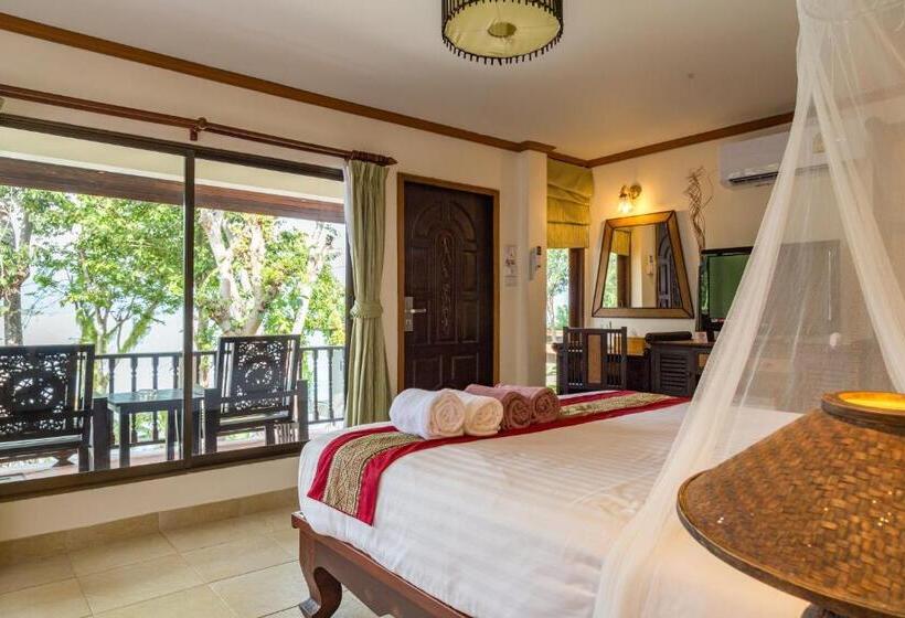 غرفة ديلوكس مطلة على الجبل, Ao Cho Grandview Hideaway Resort