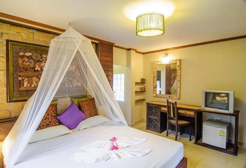 غرفة سوبيريور مطلّة علي الحديقة, Ao Cho Grandview Hideaway Resort