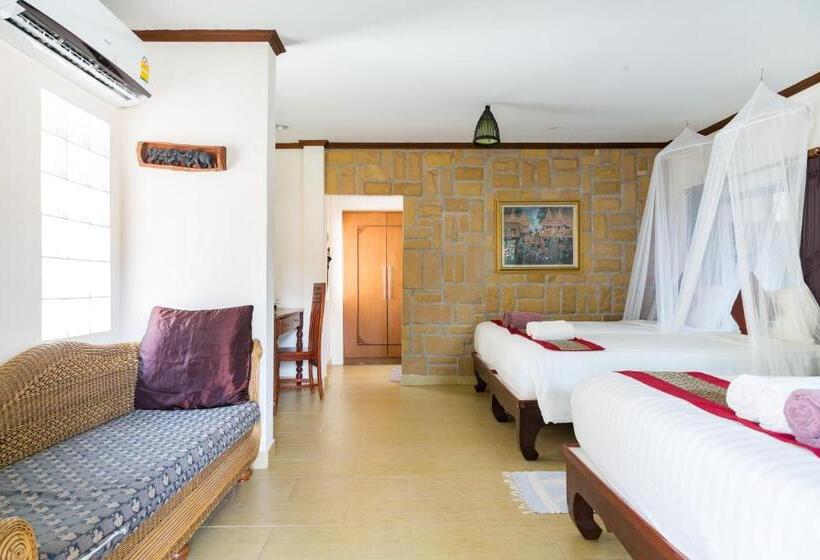 غرفة ديلوكس عائلية, Ao Cho Grandview Hideaway Resort
