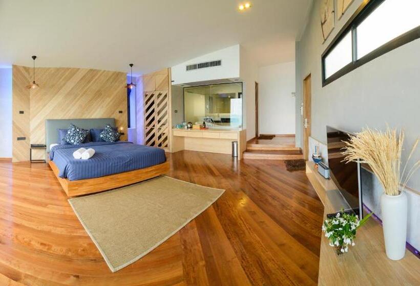 جناح مطلّ علي البحر, Ao Cho Grandview Hideaway Resort