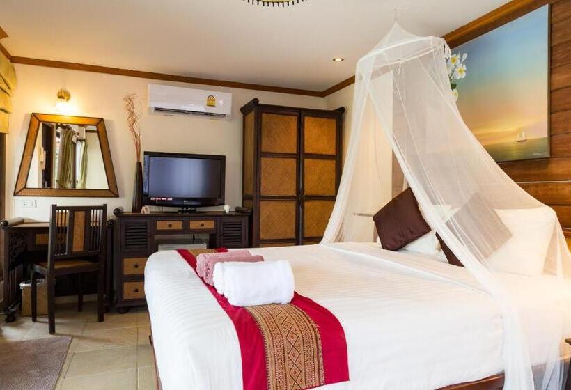 غرفة ديلوكس مطلة على الجبل, Ao Cho Grandview Hideaway Resort