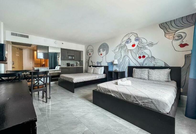 Люкс Повышенной Комфортности, New Point Miami Beach Apartments