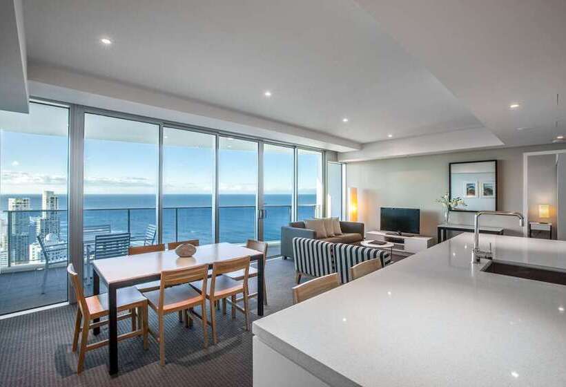 آپارتمان 2 خوابه, Hilton Surfers Paradise Hotel & Residences