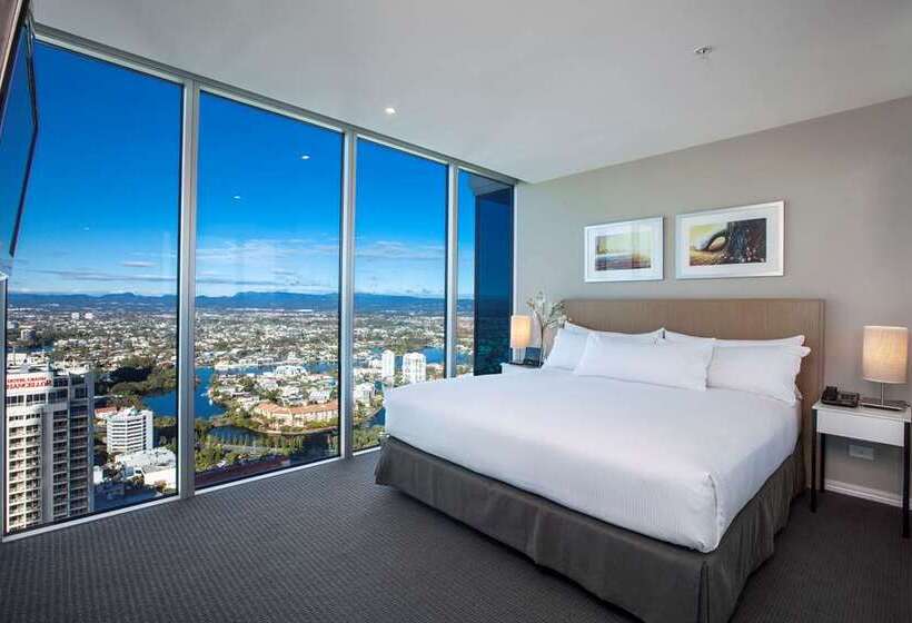 침실 2개 아파트, Hilton Surfers Paradise Hotel & Residences