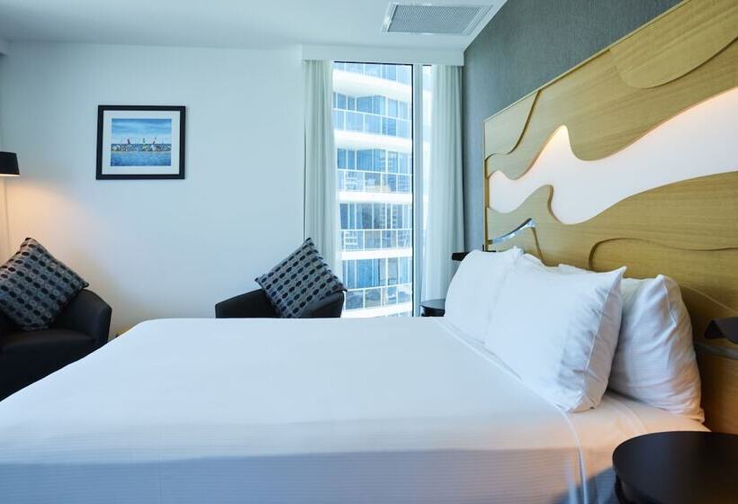 디럭스 룸, Hilton Surfers Paradise Hotel & Residences
