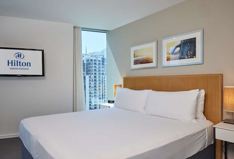 آپارتمان 3 خوابه با چشمانداز دریا, Hilton Surfers Paradise Hotel & Residences