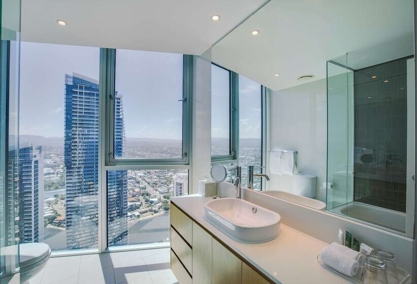 آپارتمان 4 خوابه, Hilton Surfers Paradise Hotel & Residences