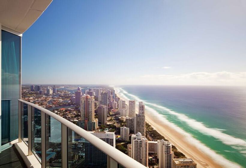 침실 4개 아파트, Hilton Surfers Paradise Hotel & Residences