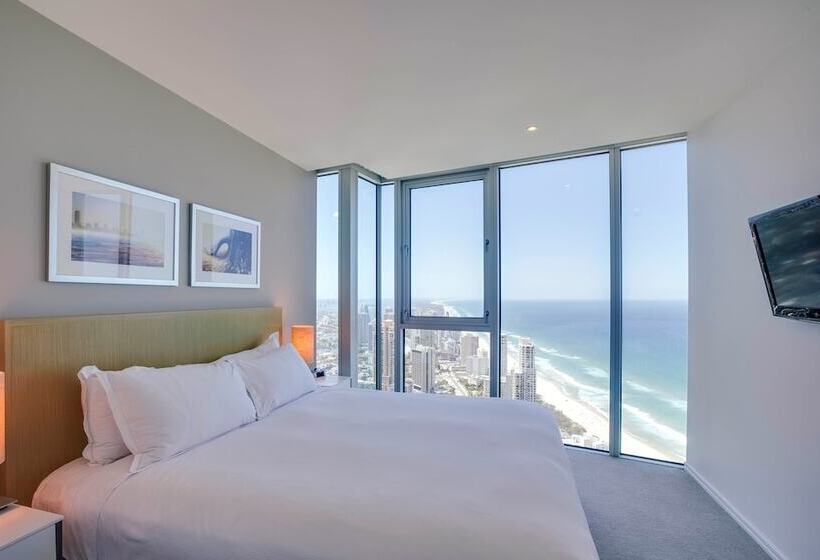 침실 4개 아파트, Hilton Surfers Paradise Hotel & Residences