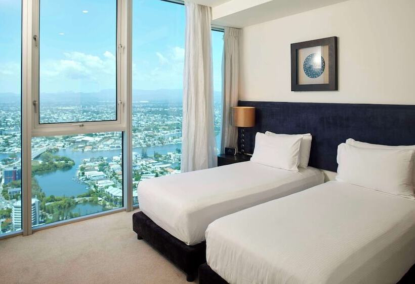 1 Bedroom Penthouse Apartment, Hilton Surfers Paradise Hotel & Residences