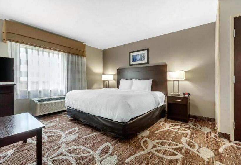 带大床的套房, Mainstay Suites Lincoln University Area