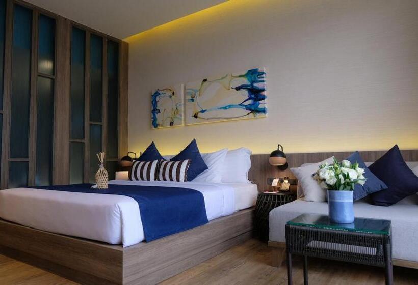 اتاق پرمیوم با چشمانداز دریا, Prana Resort Nandana