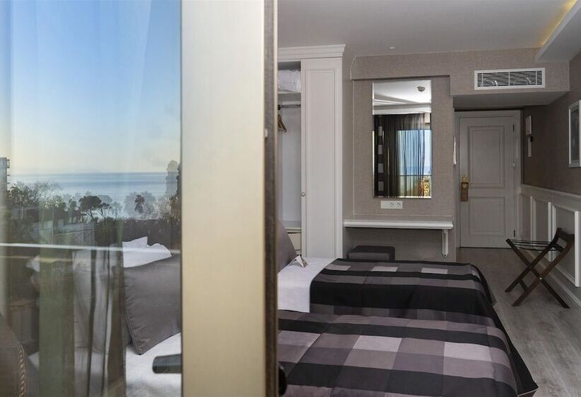 اتاق استاندارد با چشمانداز دریا, Sky Kamer Hotel Antalya