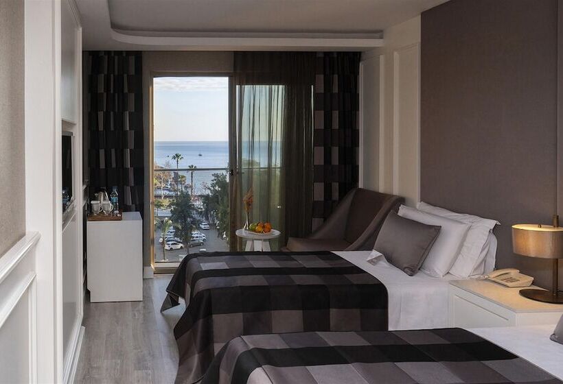اتاق استاندارد با چشمانداز دریا, Sky Kamer Hotel Antalya