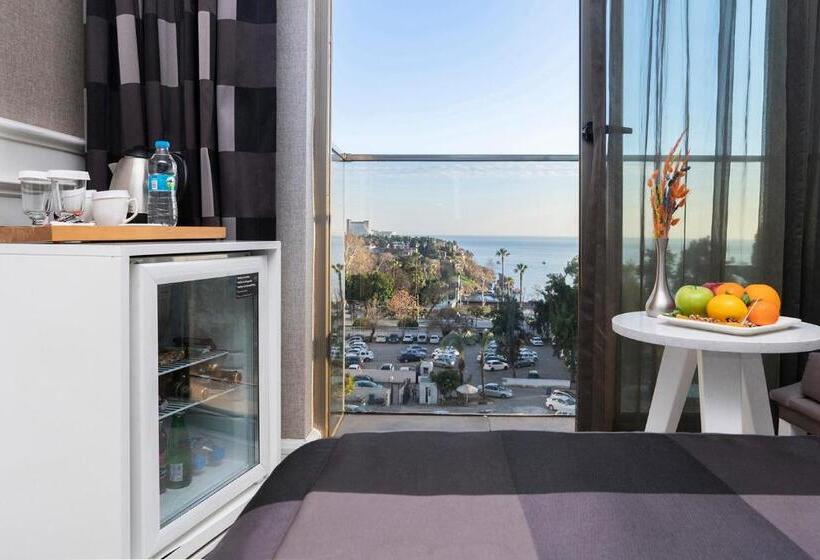 اتاق استاندارد با چشمانداز دریا, Sky Kamer Hotel Antalya