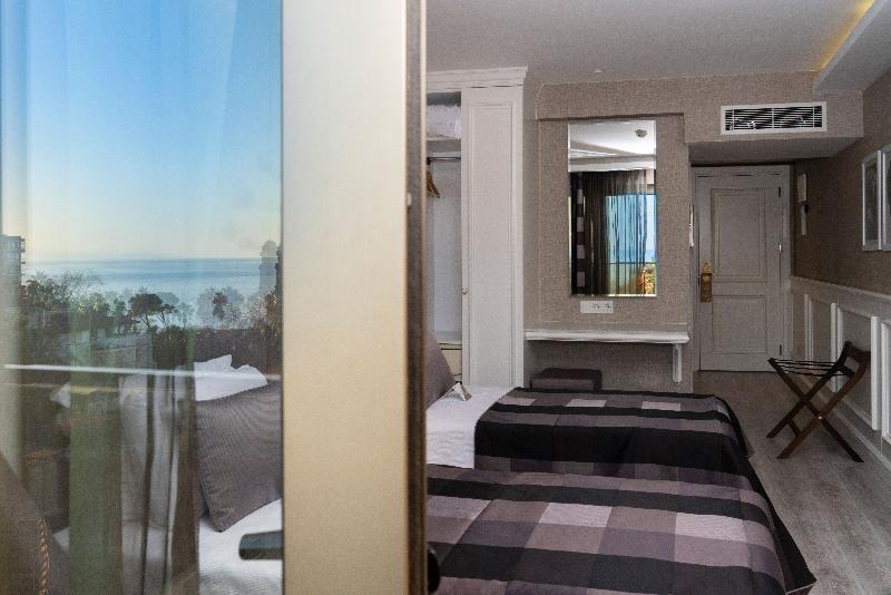 اتاق استاندارد با چشمانداز دریا, Sky Kamer Hotel Antalya