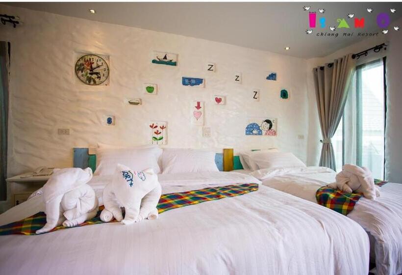 デラックストリプルルーム, Is Am O Chiang Mai Resort