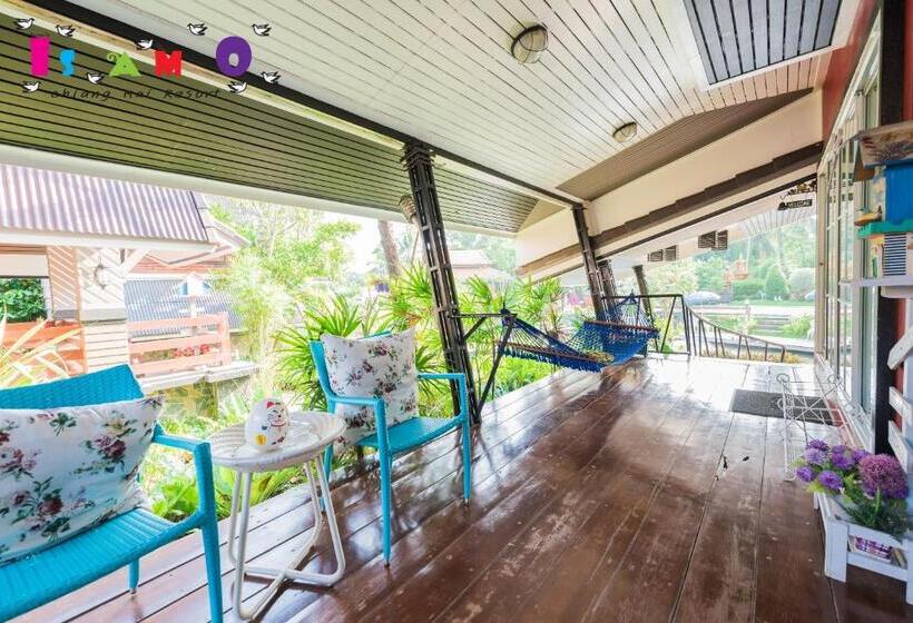 キングサイズベッドのデラックスルーム, Is Am O Chiang Mai Resort