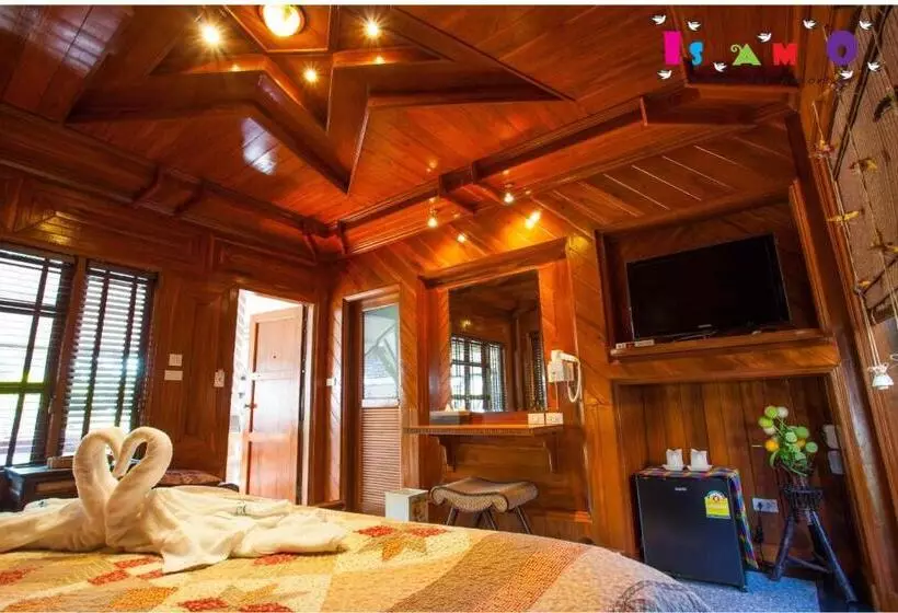 Villa 1 Makuuhuone, Is Am O Chiang Mai Resort