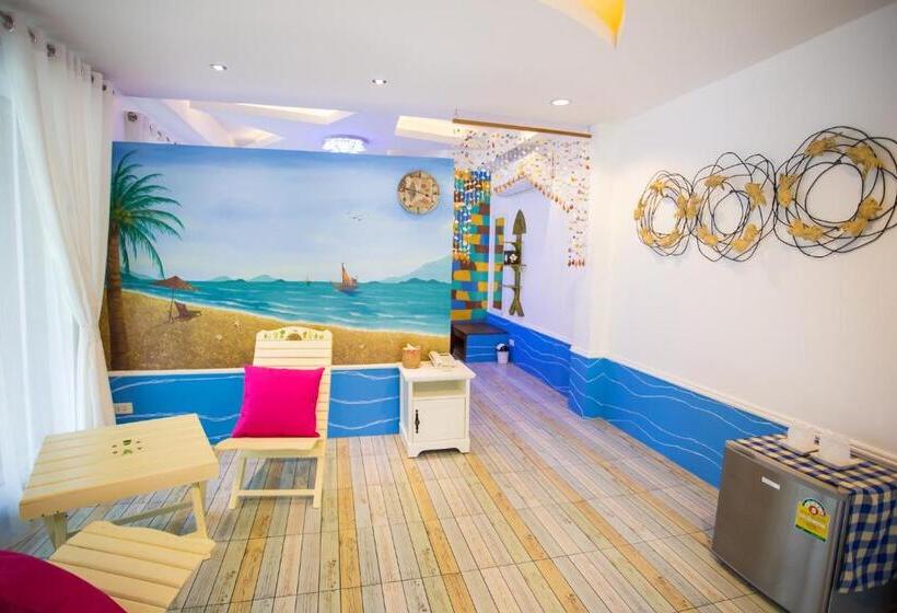 キングサイズベッドのデラックスルーム, Is Am O Chiang Mai Resort