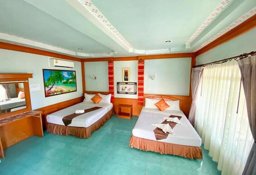 Бунгало Семейное Вид на Море, Lanta Paradise Beach Resort