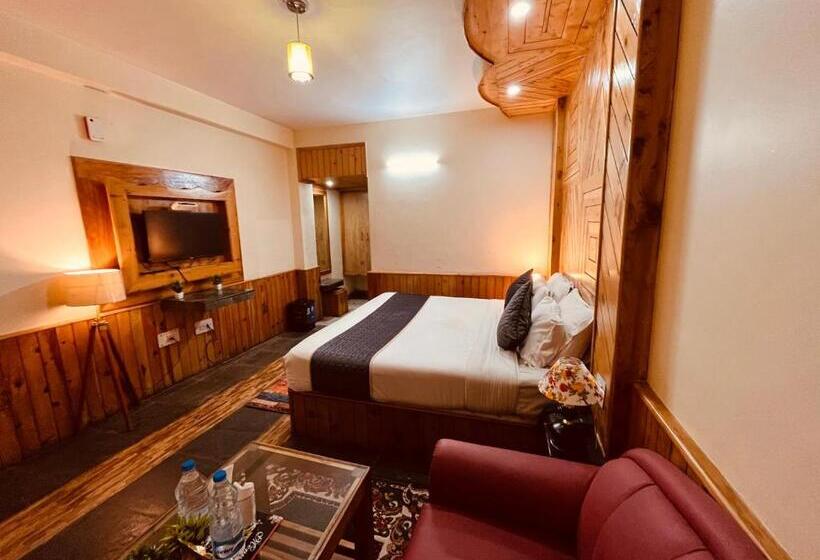 스탠다드 룸 킹사이즈 침대, Snow Clad Riverview Hotel & Resort, Manali