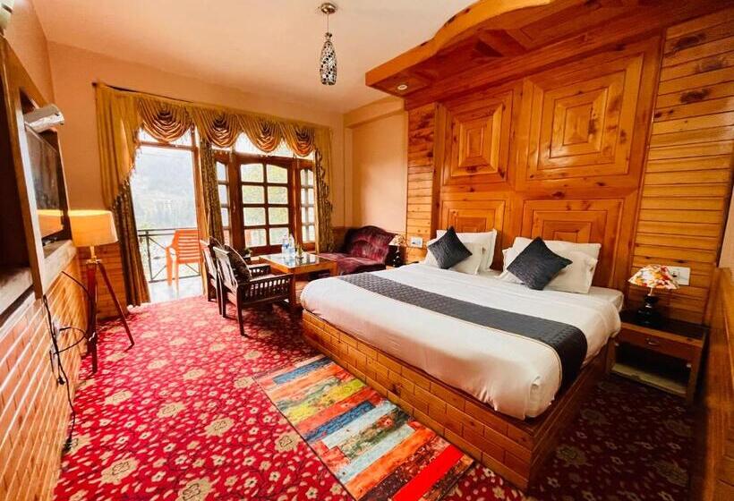 غرفة قياسية سرير كينج, Snow Clad Riverview Hotel & Resort, Manali