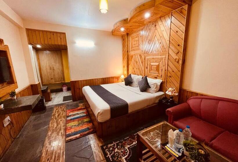 غرفة قياسية سرير كينج, Snow Clad Riverview Hotel & Resort, Manali