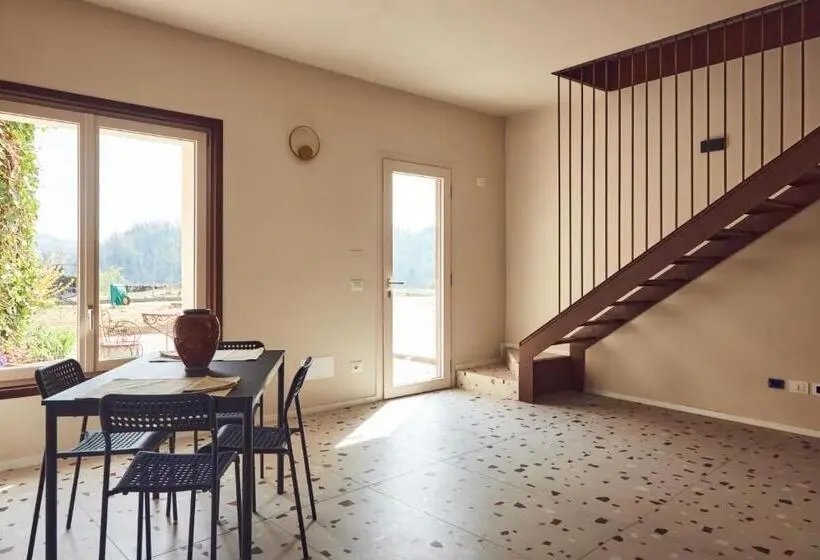 庭の見えるジュニアスイート, Cascina Cortese