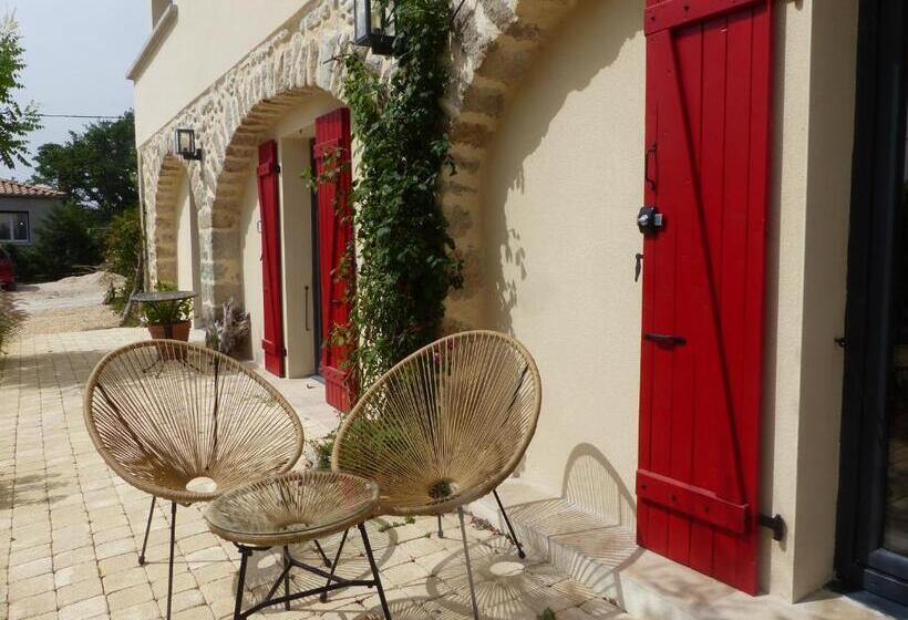 اتاق استاندارد با تراس, Clos De Beauregard