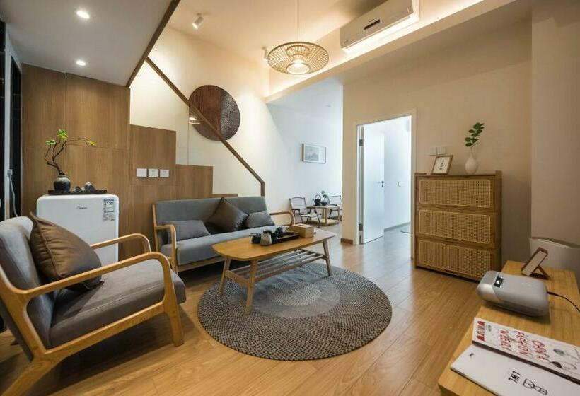 Quarto Executivo Cama King, Wesu Apartment Shenzhen Futian Bagualing Branch