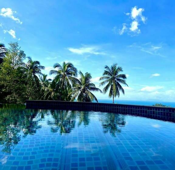 חדר סטנדרט עם מיטת קינג, Sea View   Palm Villa