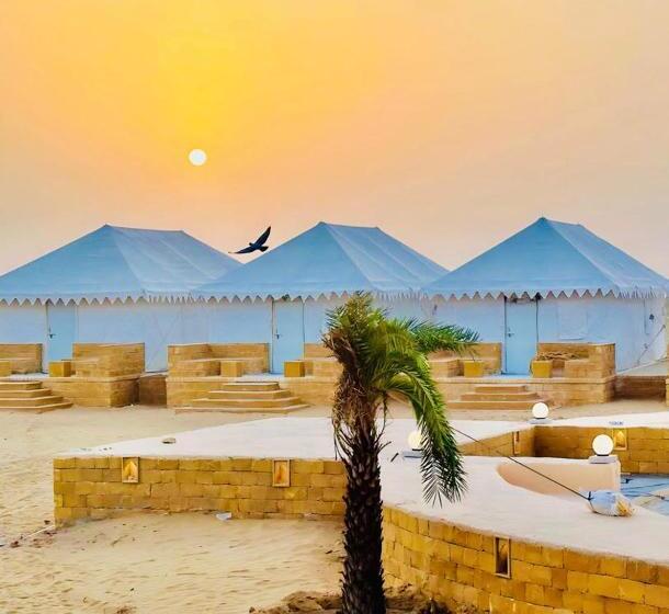 豪华房间, Sam Desert Dunes Camp