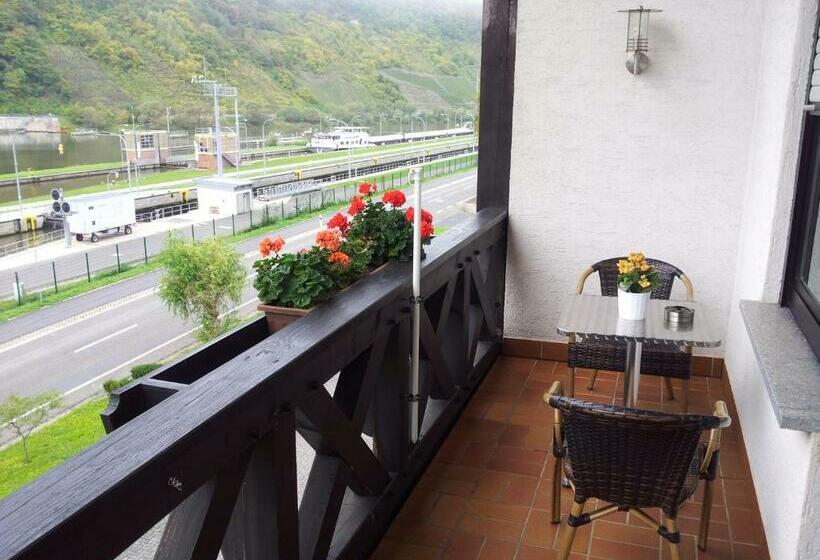 חדר סטנדרט עם מרפסת, Moselpension Gwosch