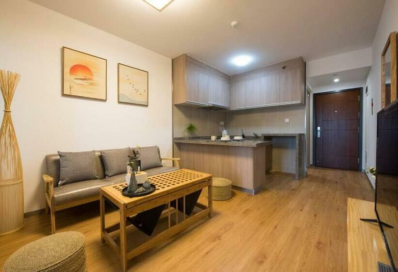 １ベッドルームアパートメント, Wesu Weisu Executive Apartment Shenzhen Shenda Metro Store