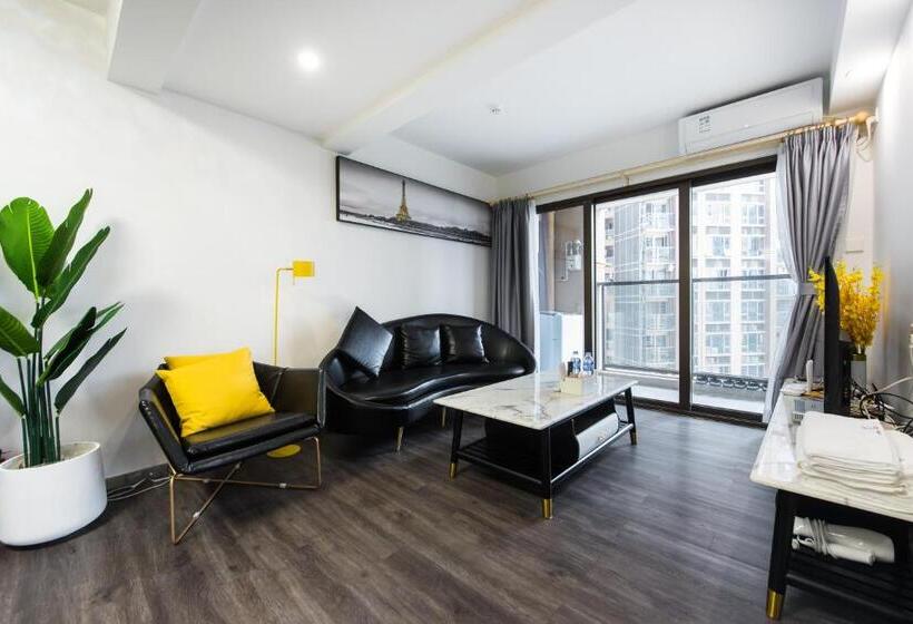 ３ベッドルームスイート, Wesu Weisu Executive Apartment Shenzhen Shenda Metro Store