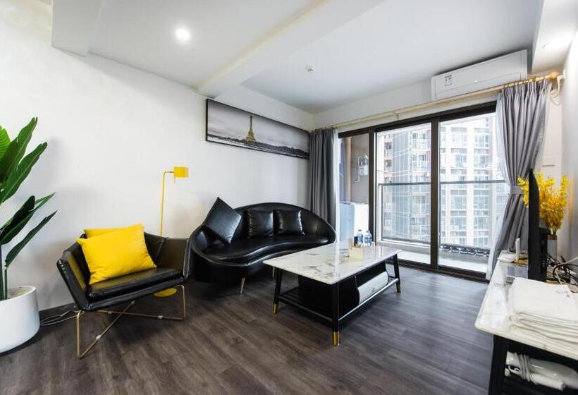 ３ベッドルームスイート, Wesu Weisu Executive Apartment Shenzhen Shenda Metro Store
