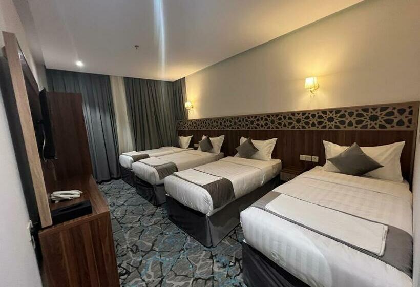 이코노이 4인룸, فندق بياك أوتيل الروضة