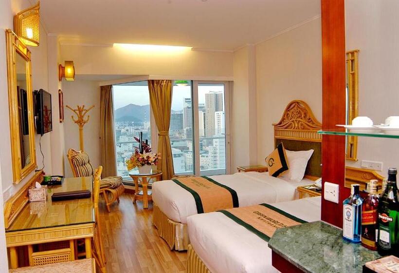 اتاق لوکس با چشم‌انداز دریا, Green World Hotel Nha Trang
