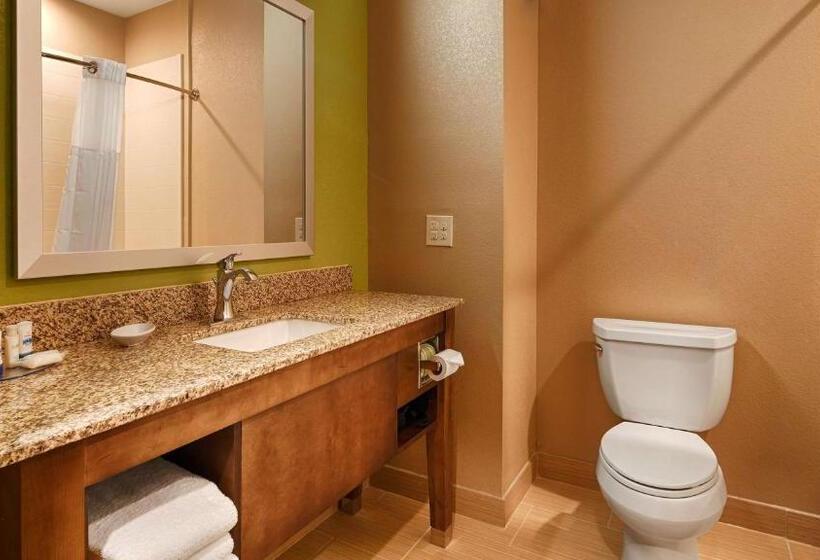غرفة قياسية سرير كينج لذوى الإحتياجات الخاصة, Best Western Plus Flatonia Inn