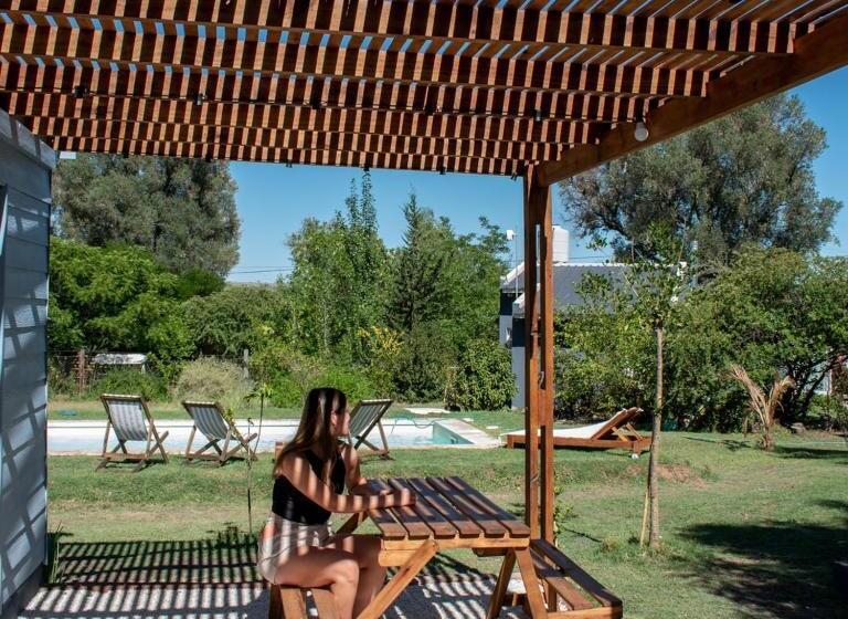 דירת חדר נוף לבריכה, Entre Las Sierras Cabañas Tiny House