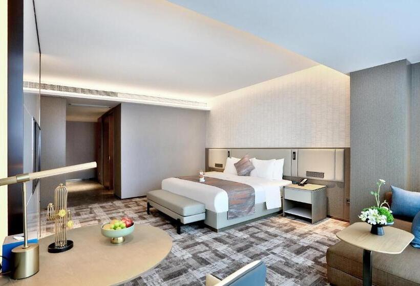 디럭스 룸 킹사이즈 침대, Yiwu Yandoo Yayue