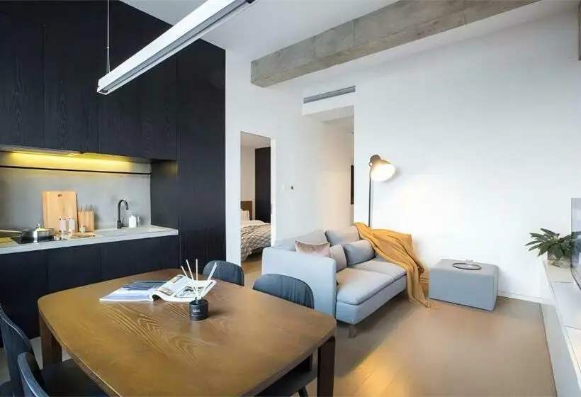 Deluxe-studio, Base Pusan Serviced Apartment  Shanghai New International Expo Centre