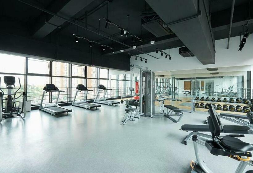 デラックススタジオ, Base Pusan Serviced Apartment Shanghai New International Expo Centre