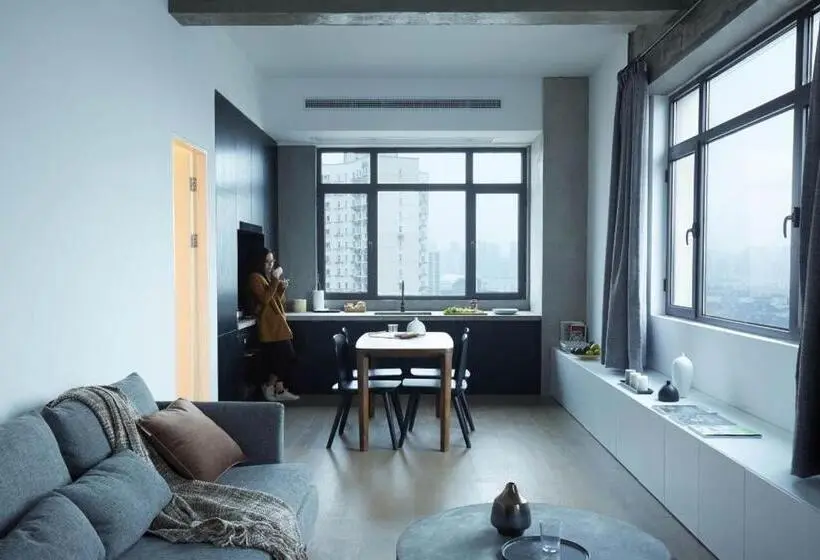 Standard-huone, Base Pusan Serviced Apartment  Shanghai New International Expo Centre