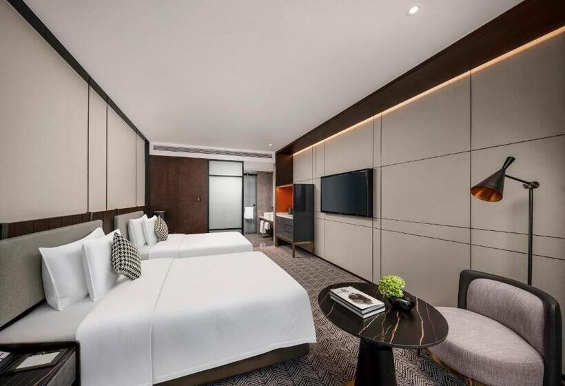 디럭스 룸 도시 전망, Grand New Century Hotel Wenzhou