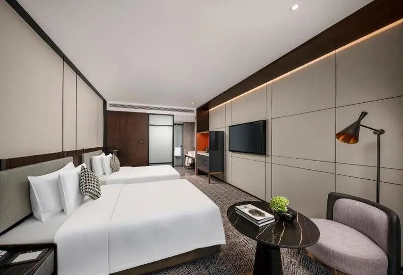 اتاق لوکس با چشم‌انداز شهر, Grand New Century Hotel Wenzhou