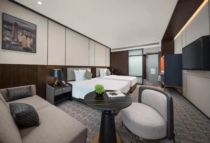 اتاق لوکس با چشم‌انداز شهر, Grand New Century Hotel Wenzhou
