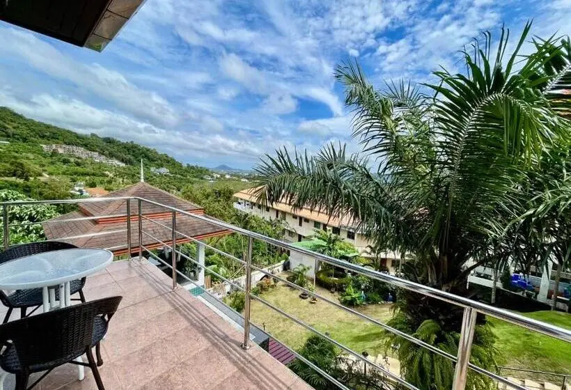 Standard-huone King-vuode, ฺbaan Waru Seaview Villa