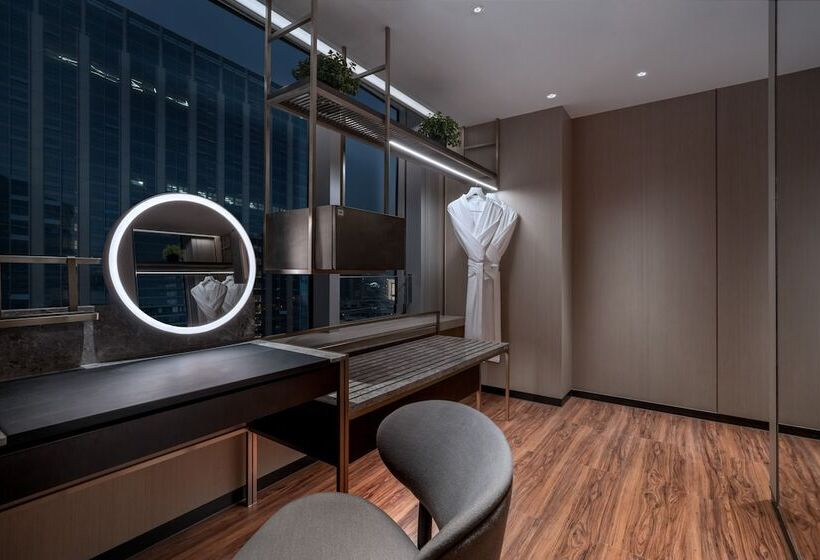 디럭스 룸, Jen Shenzhen Qianhai By Shangri La